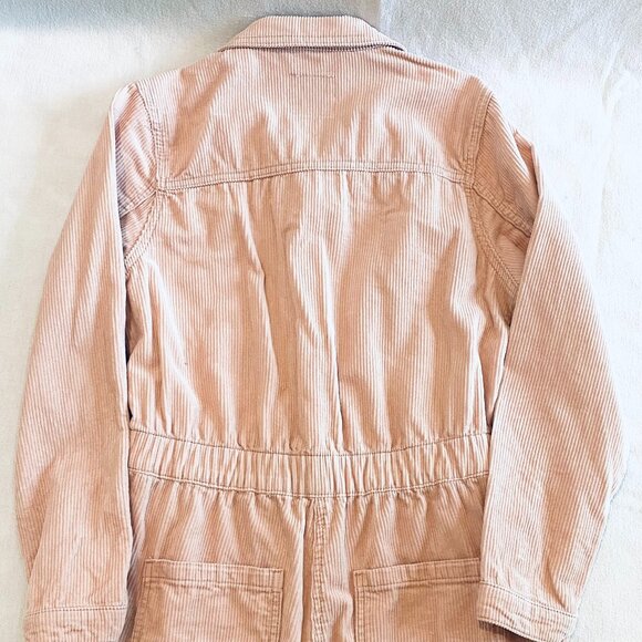 Celebrity Pink cordoroy jumpsuit Medium pink utility streetwear casual comfort - Picture 10 of 13